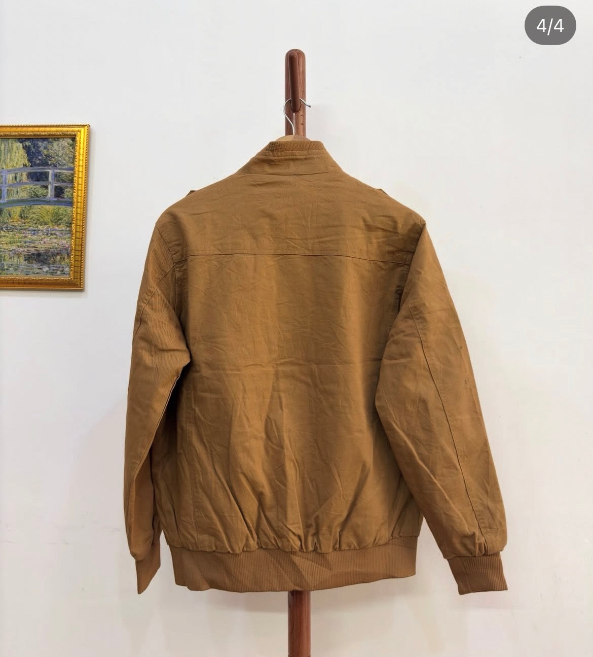 Vintage Beige 'US Army' Utility Jacket