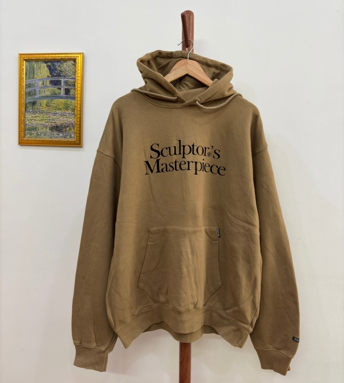 Brown 'SCULPTURE' Masterpiece Hoodie