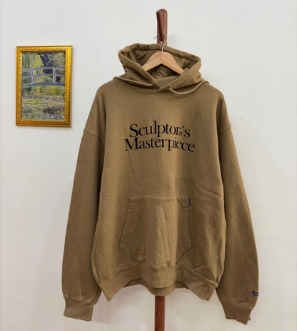 Brown 'SCULPTURE' Masterpiece Hoodie