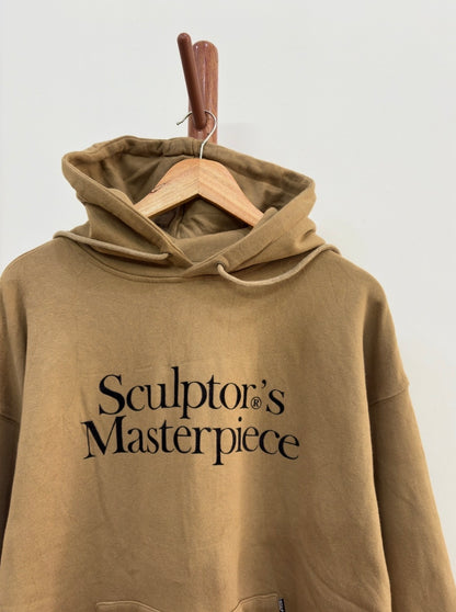 Brown 'SCULPTURE' Masterpiece Hoodie