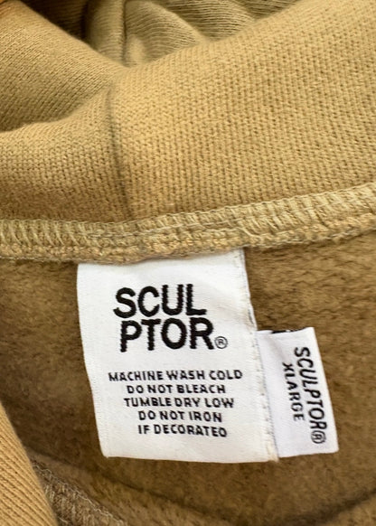 Brown 'SCULPTURE' Masterpiece Hoodie