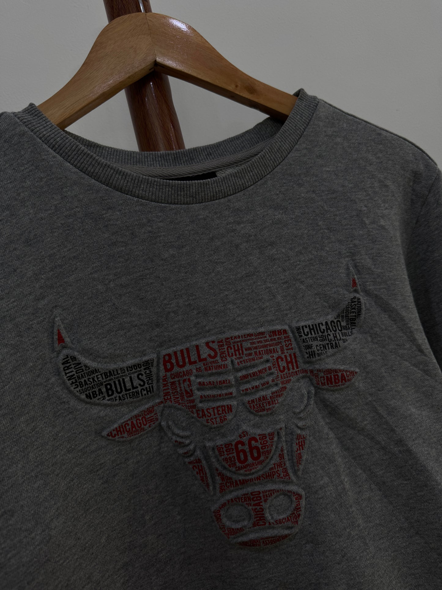 Grey NBA CHICAGO BULLS