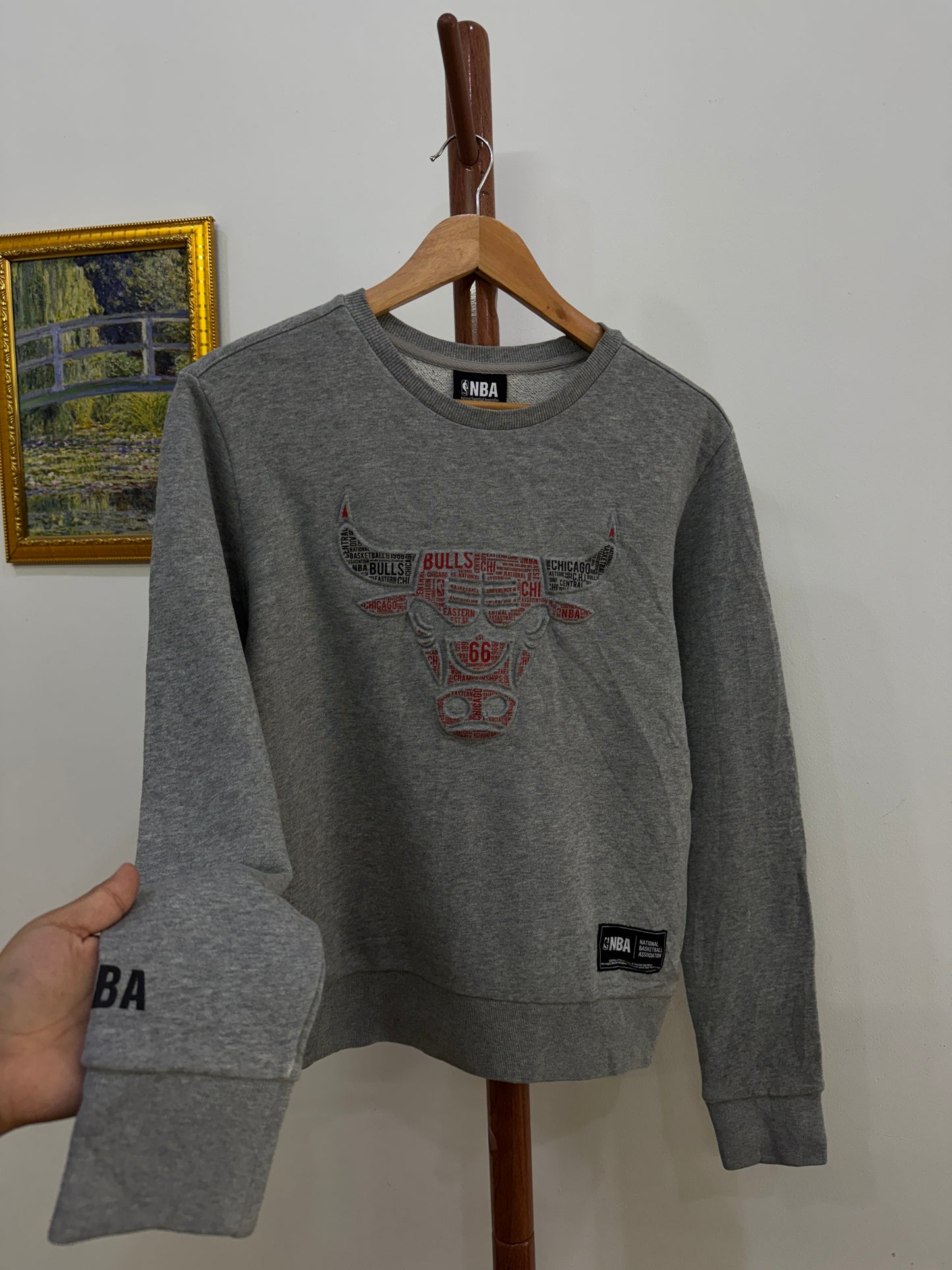 Grey NBA CHICAGO BULLS