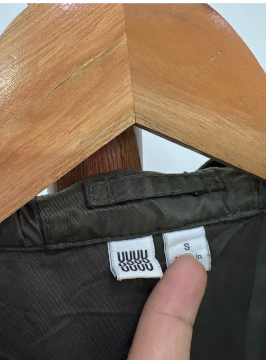 Olive Green Uniqlo UUU Parkha Jacket 
Preferably women's