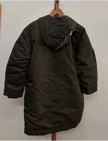 Olive Green Uniqlo UUU Parkha Jacket 
Preferably women's