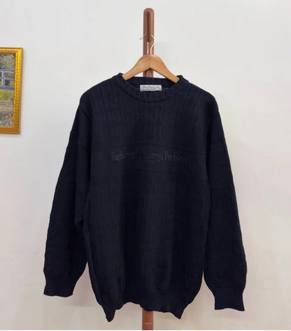 Vintage 90's 'Burberry' Knitted Sweater
