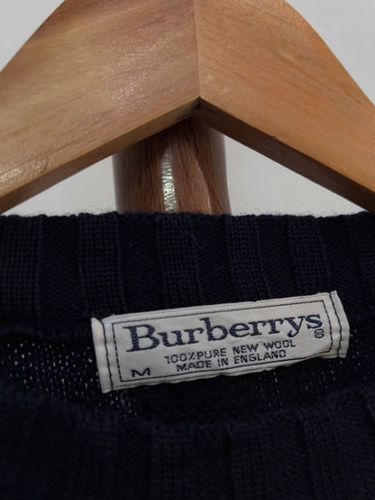 Vintage 90's 'Burberry' Knitted Sweater