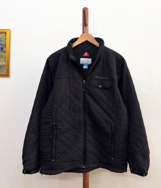 Authentic 'Columbia Omni-heat quilted jacket