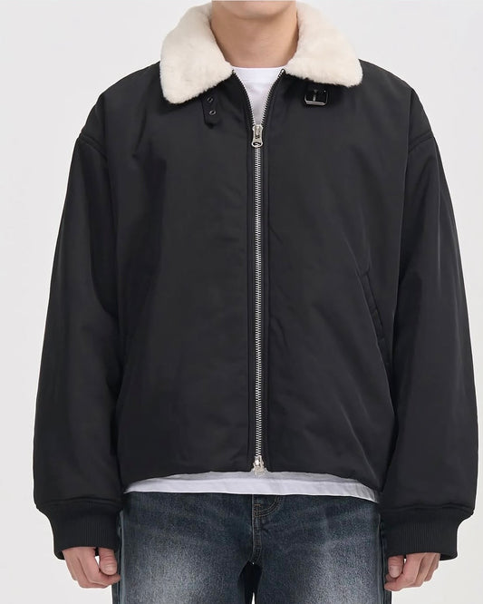 8seconds_official Puffer Down Jacket with sherpa fleece collar 
Thick,warm & padded Inner