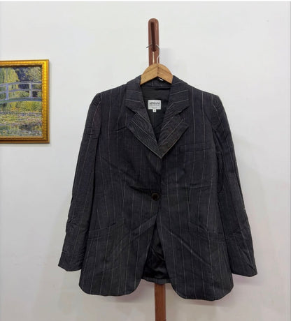 Armani Collezion Pinstripe Blazer 
Authentic & like new