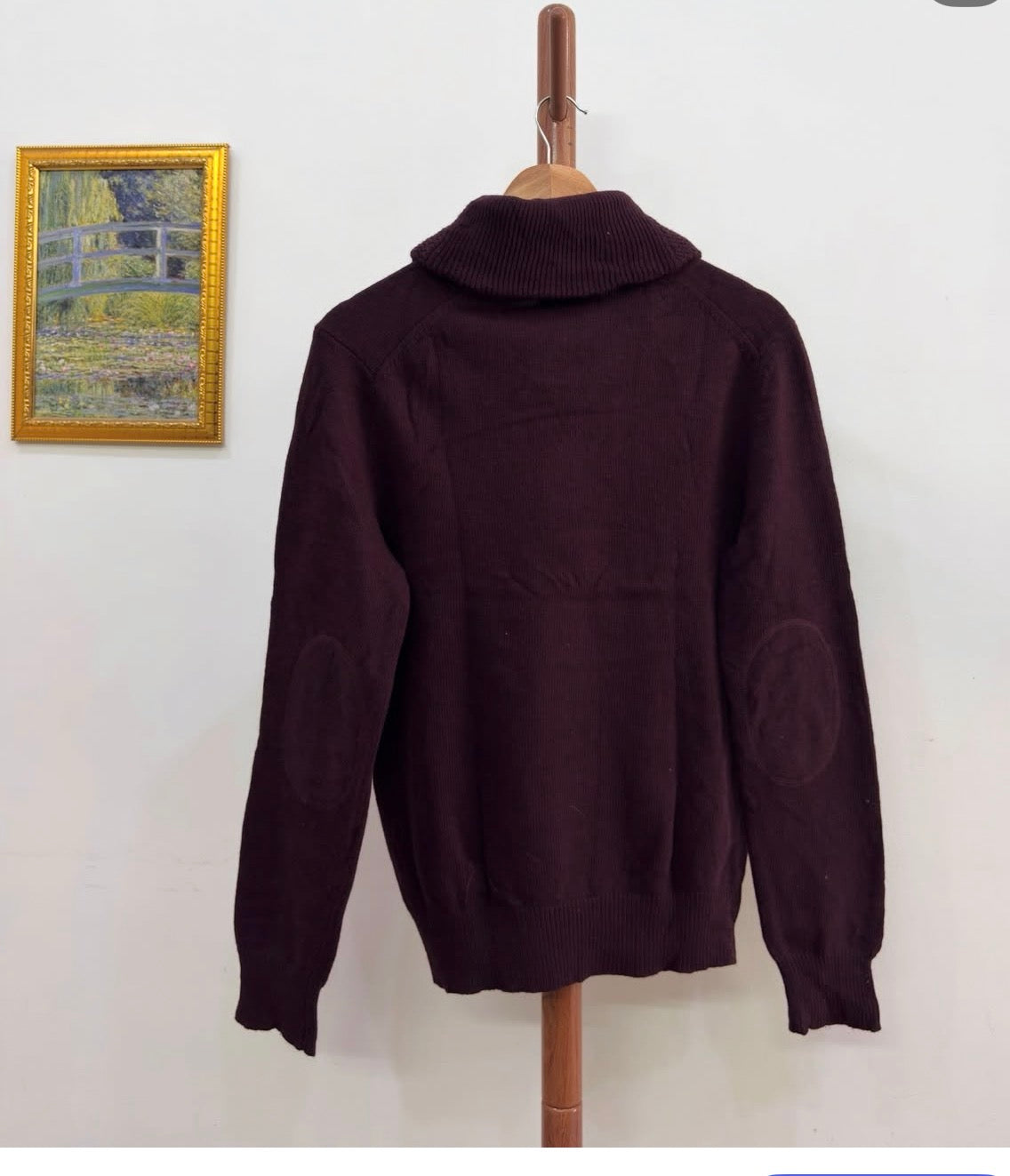 Maroon Underwood Cowl neck Sweater