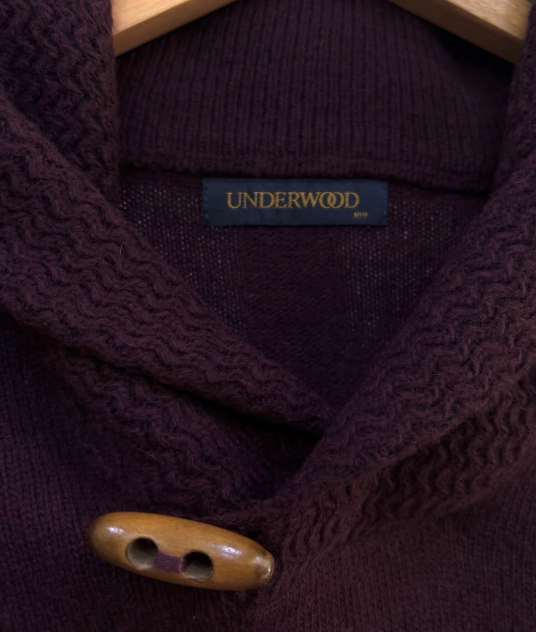 Maroon Underwood Cowl neck Sweater