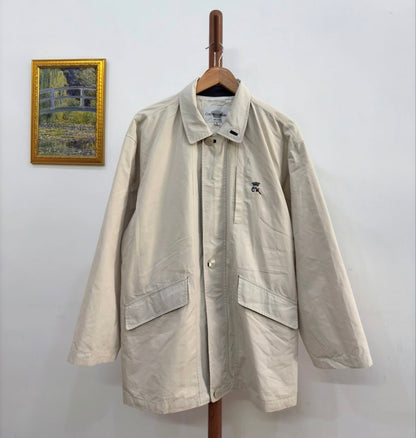 Vintage 'Countess Mara' Beige Harrington Jacket