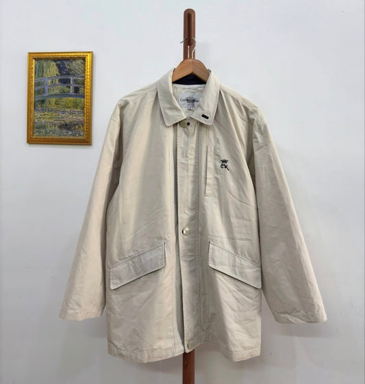 Vintage 'Countess Mara' Beige Harrington Jacket