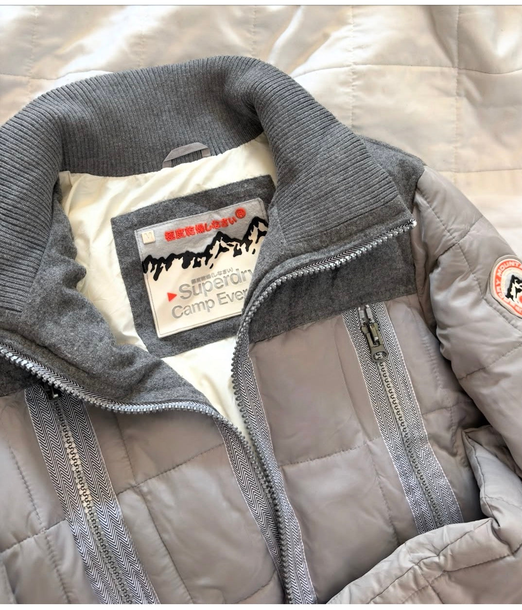 Authentic 'SUPERDRY' Everest Camp Puffer Jacket