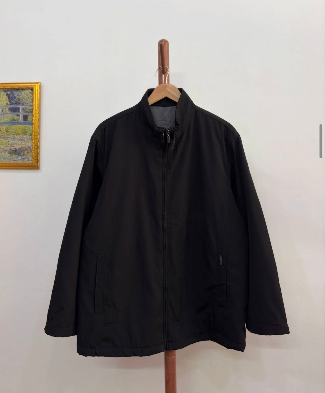 Black MAESTRO Tailored Fit Jacket  with buckle details 
So classy , well made & Pitch Black