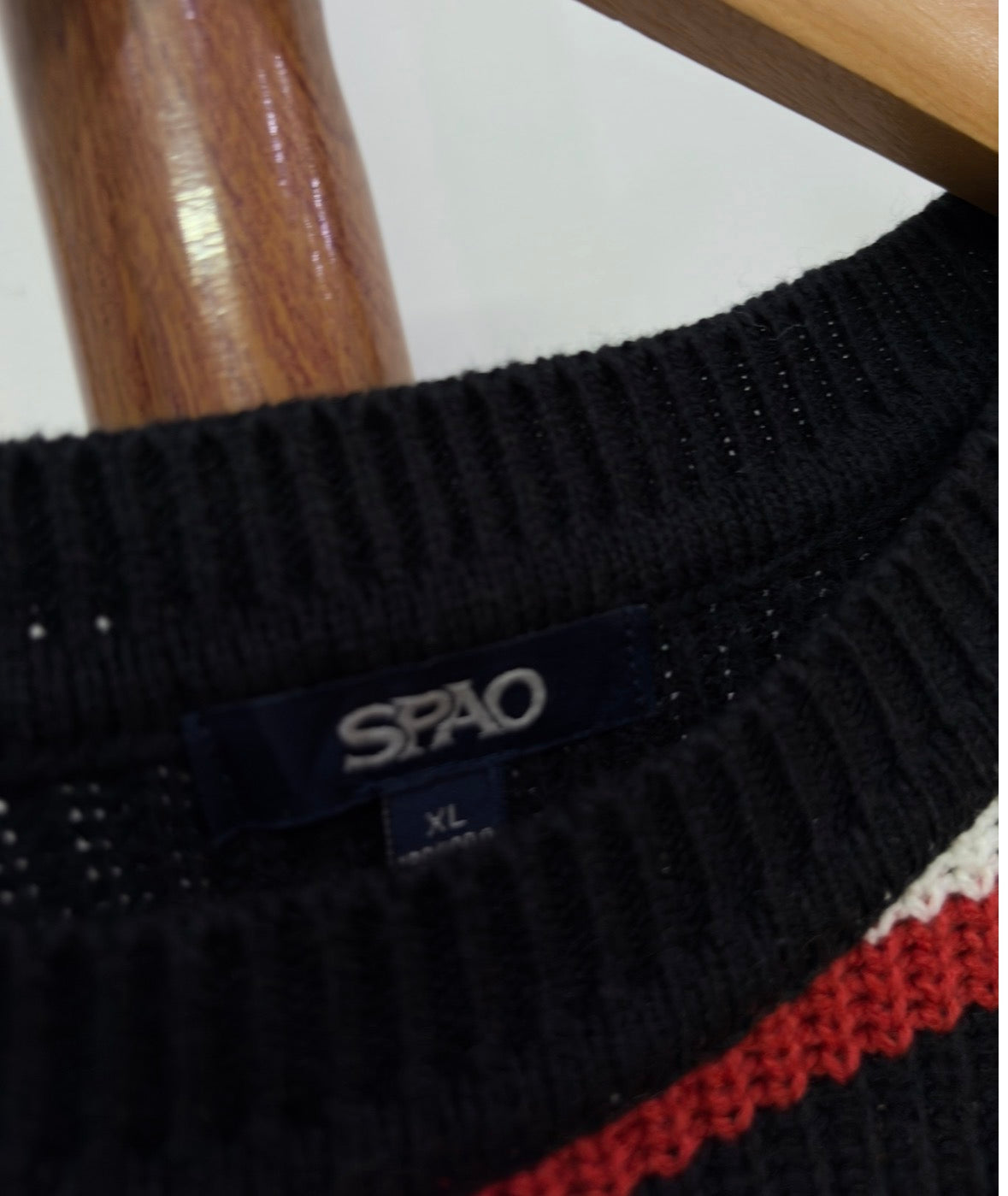 SPAO' Ribbed Colorblock Sweater