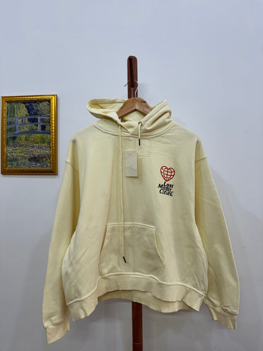Lost Management Cities’ 
Thick Zipper Hoodie