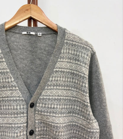 Fav! Uniqlo Woollen Aztec  Cardigan