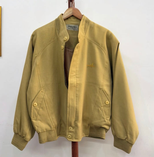 Vintage 80's Yellow Tailored Fit Jacket