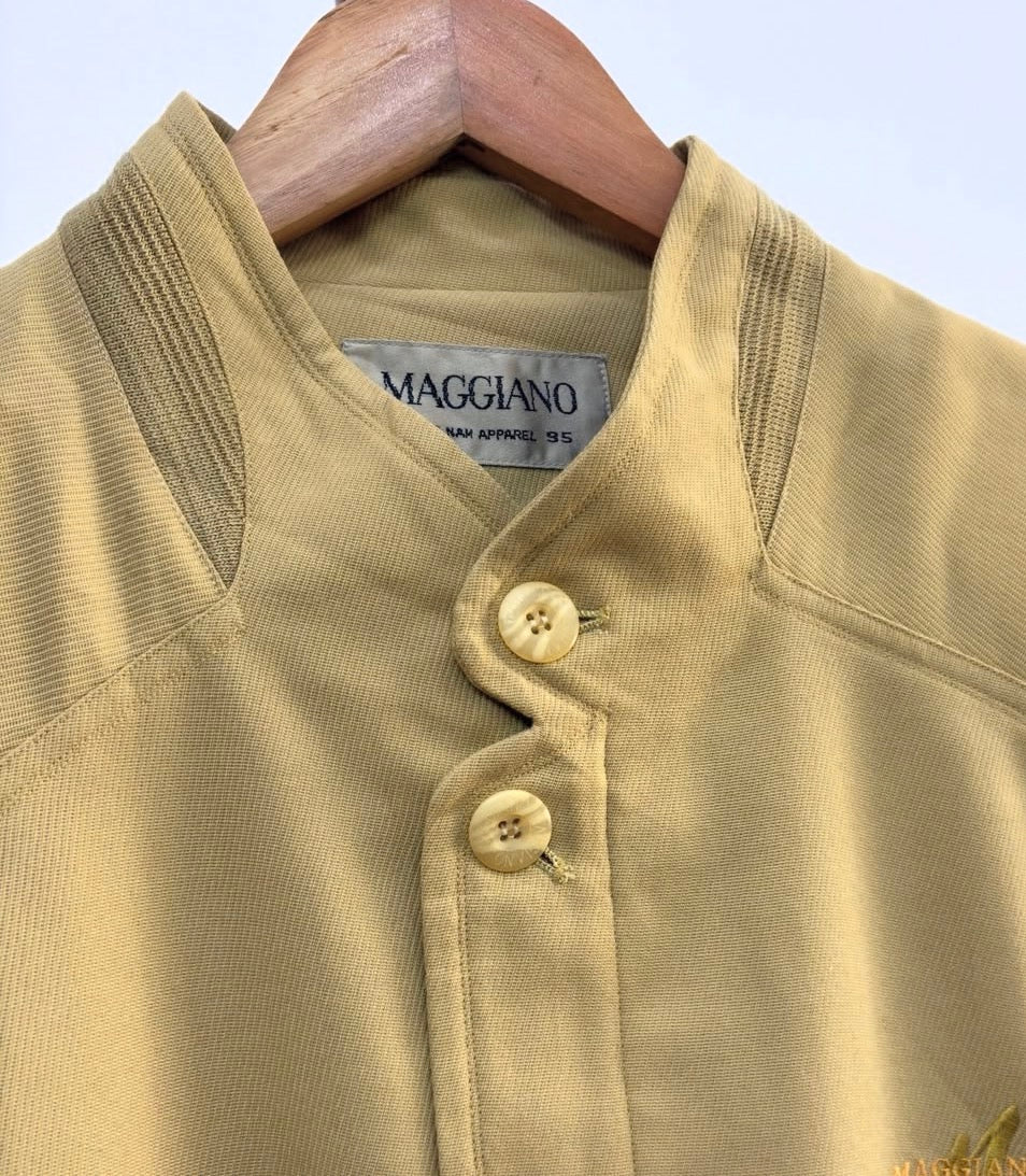 Vintage 80's Yellow Tailored Fit Jacket