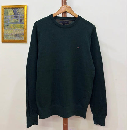 Green 'Tommy Hilfiger' 100%Lambswool