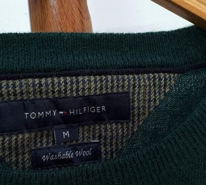 Green 'Tommy Hilfiger' 100%Lambswool