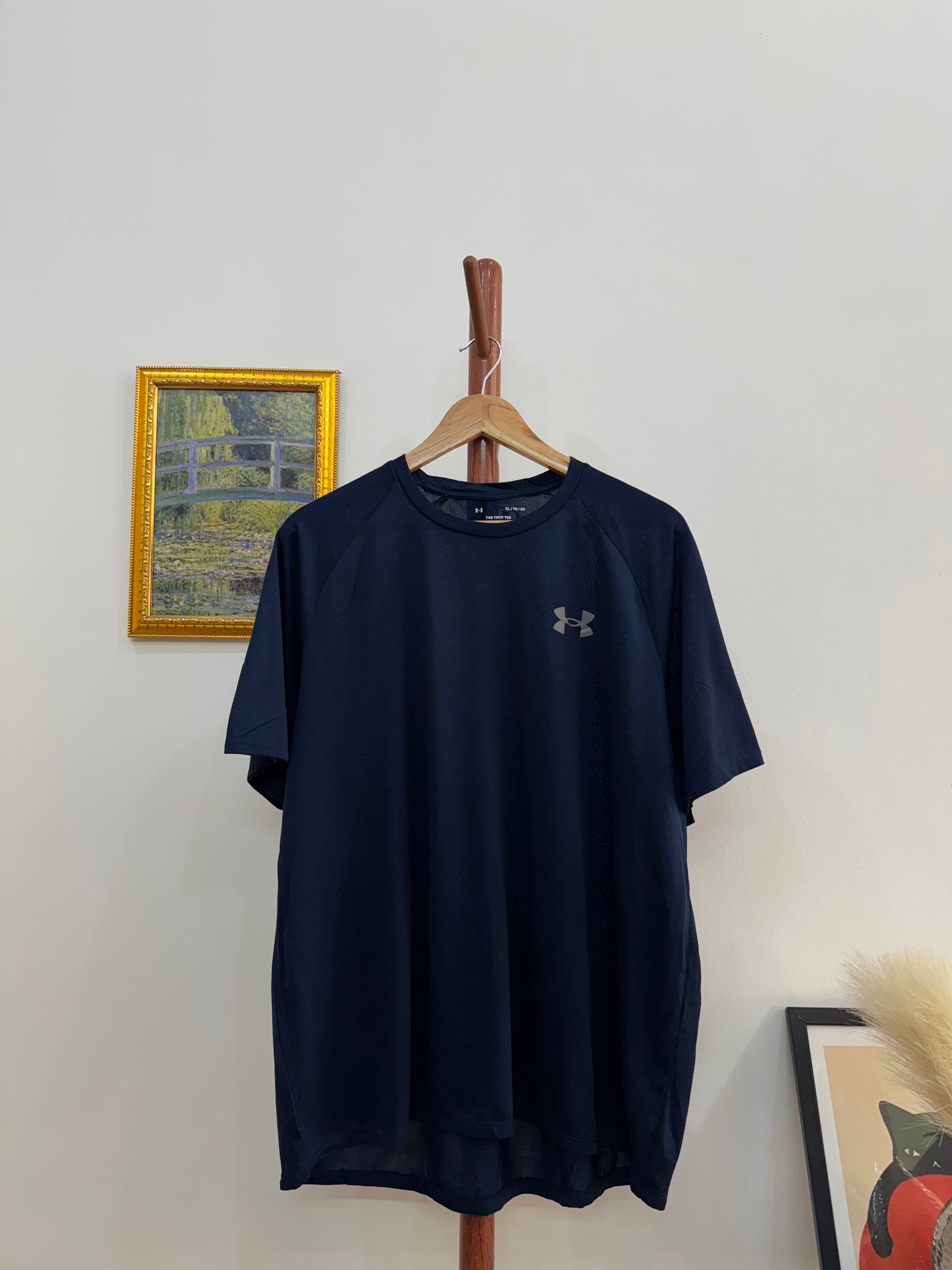 Navy Blue Underarmour Tech Tee