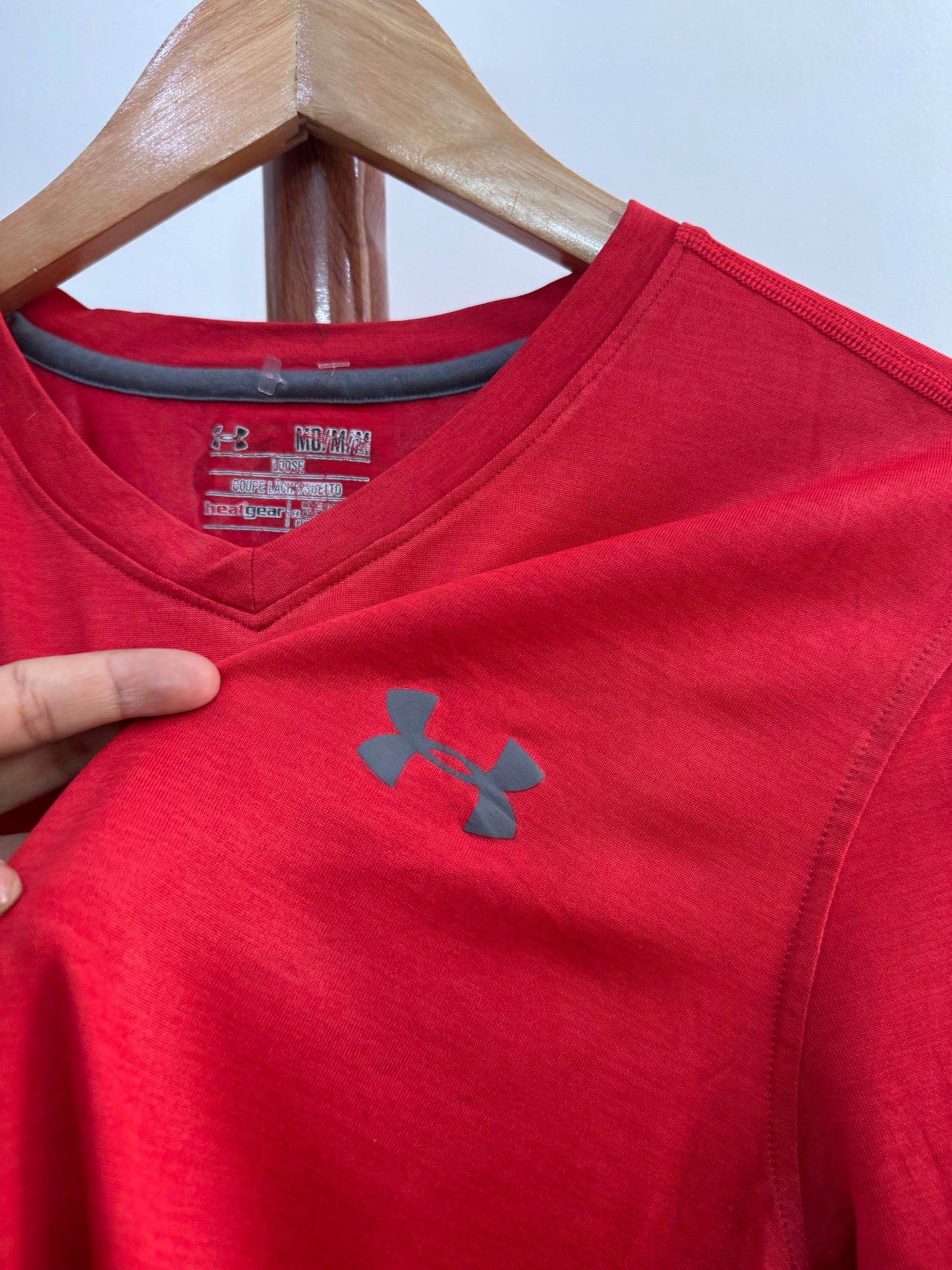 Classic Red Underarmour  Tee