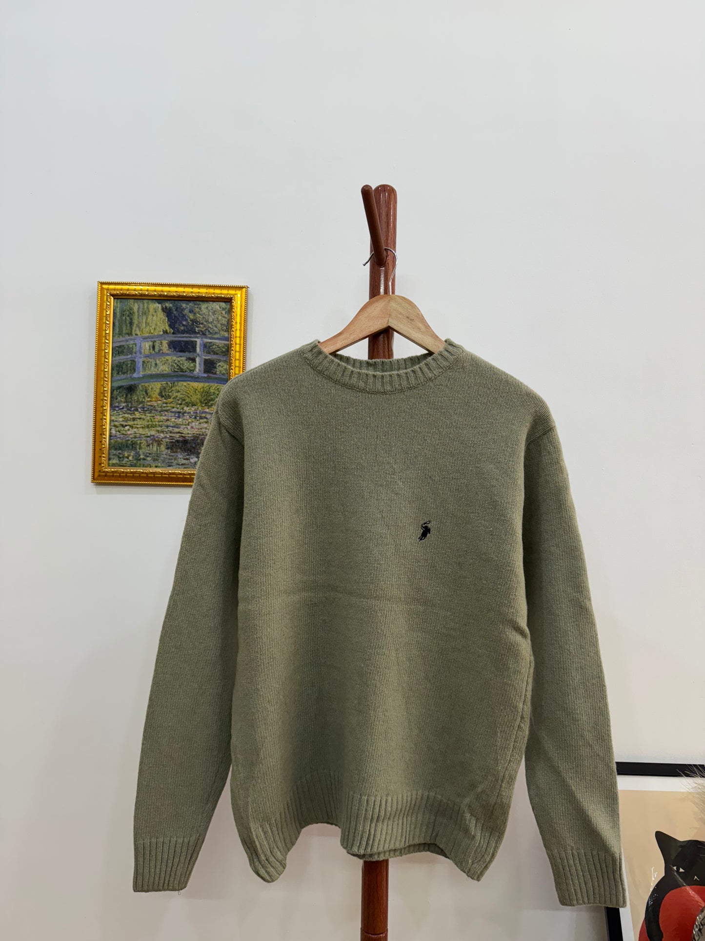 Green Knitted sweater