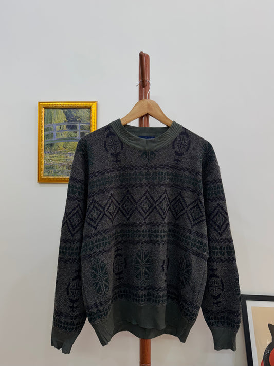 Vintage Reverse Knitted Sweater