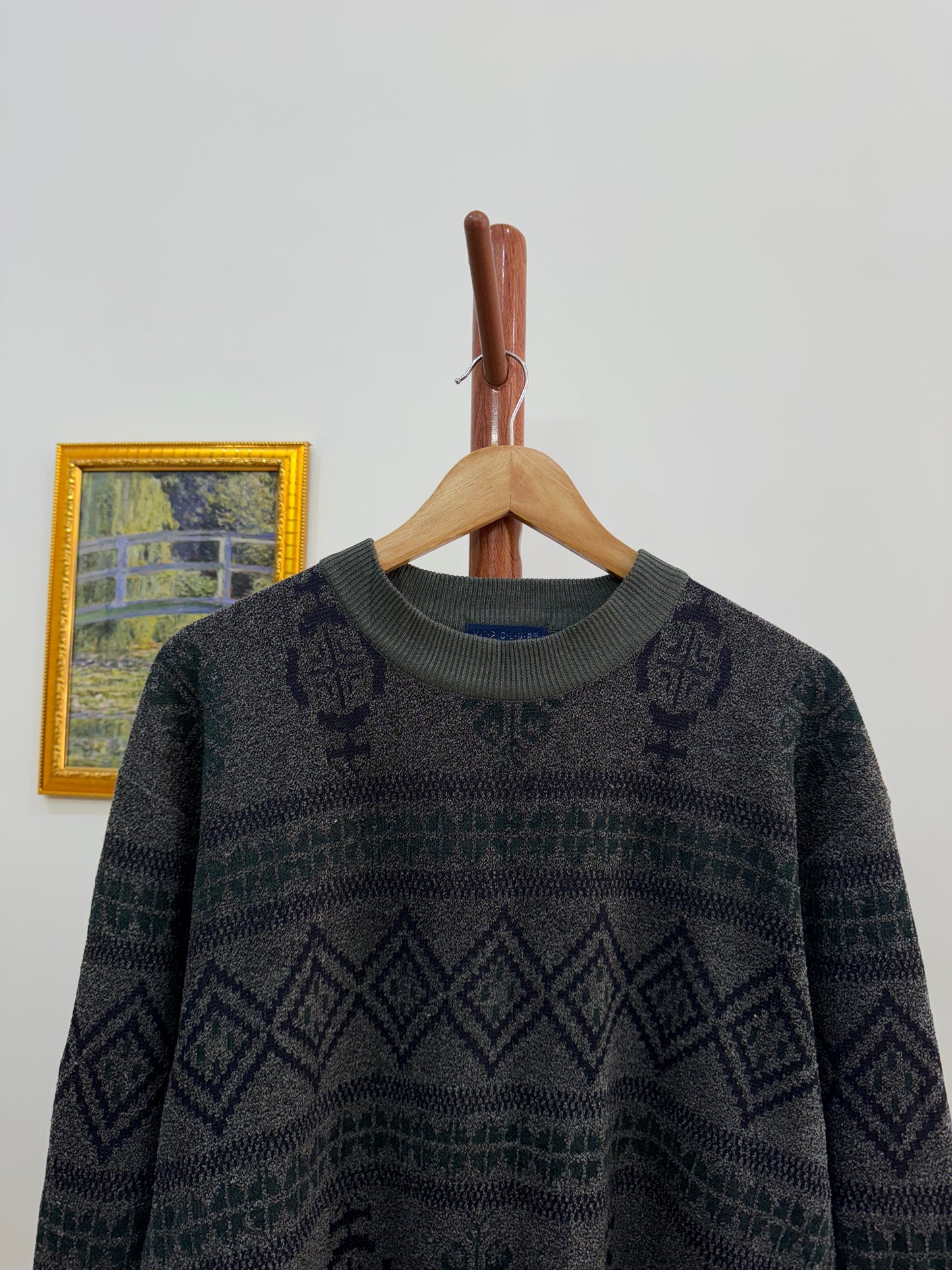 Vintage Reverse Knitted Sweater