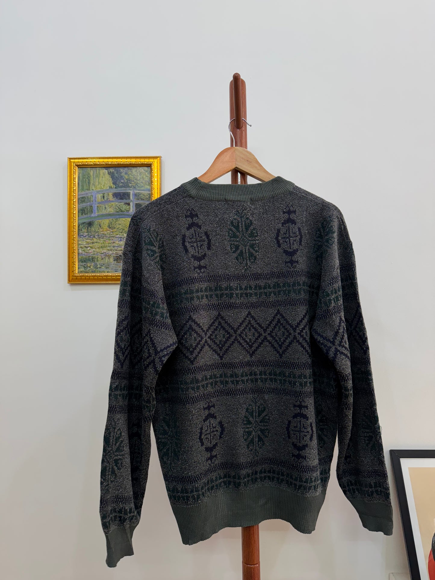 Vintage Reverse Knitted Sweater