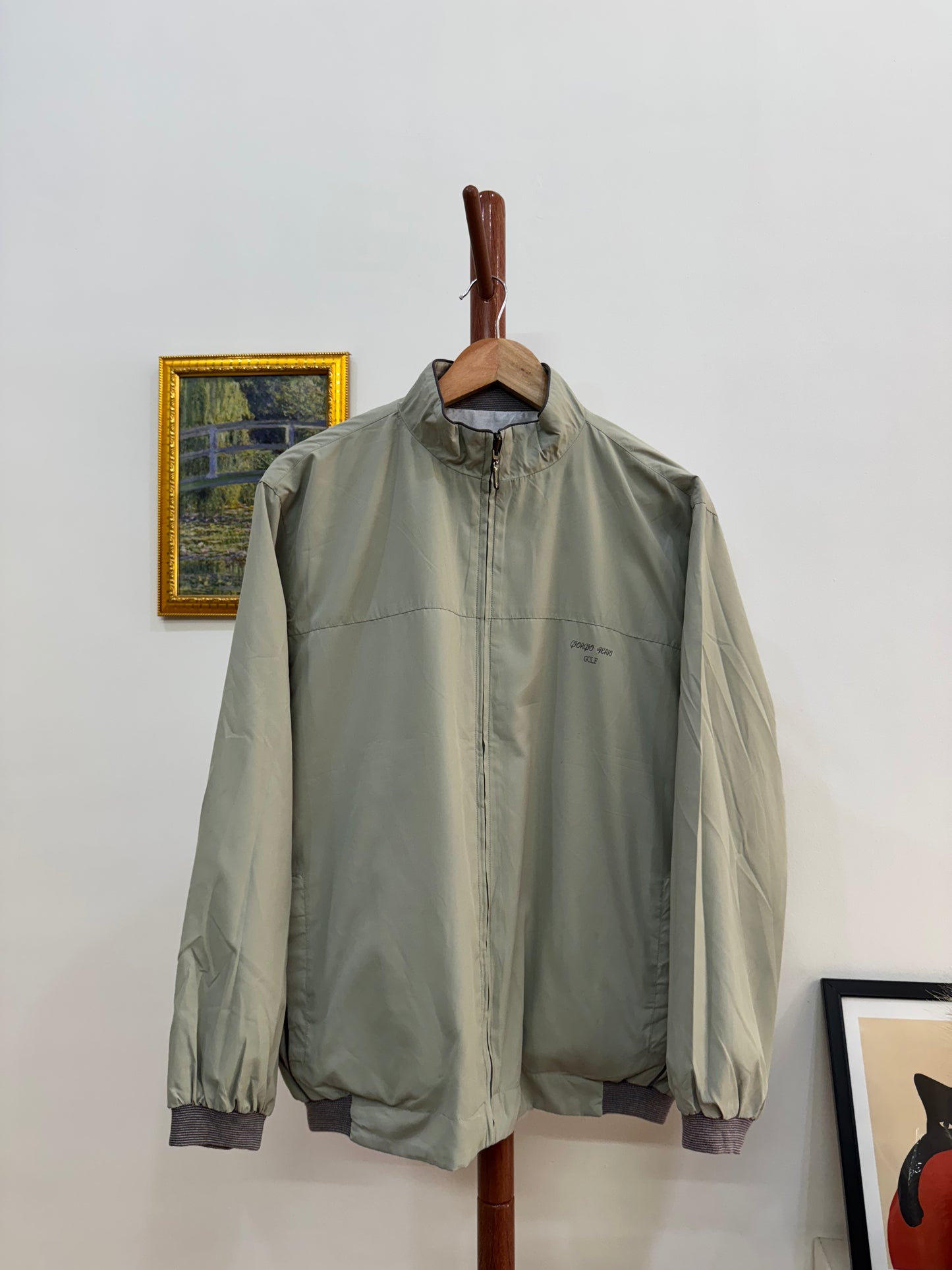 Vintage Seude Reversible Jacket