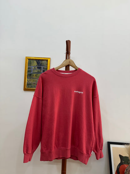 Pink mahagrid unisex Sweater