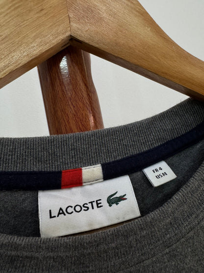 Grey LACOSTE crewneck