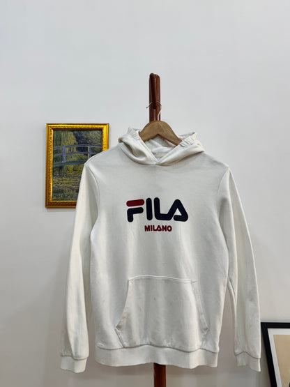 White FILA Hoodie