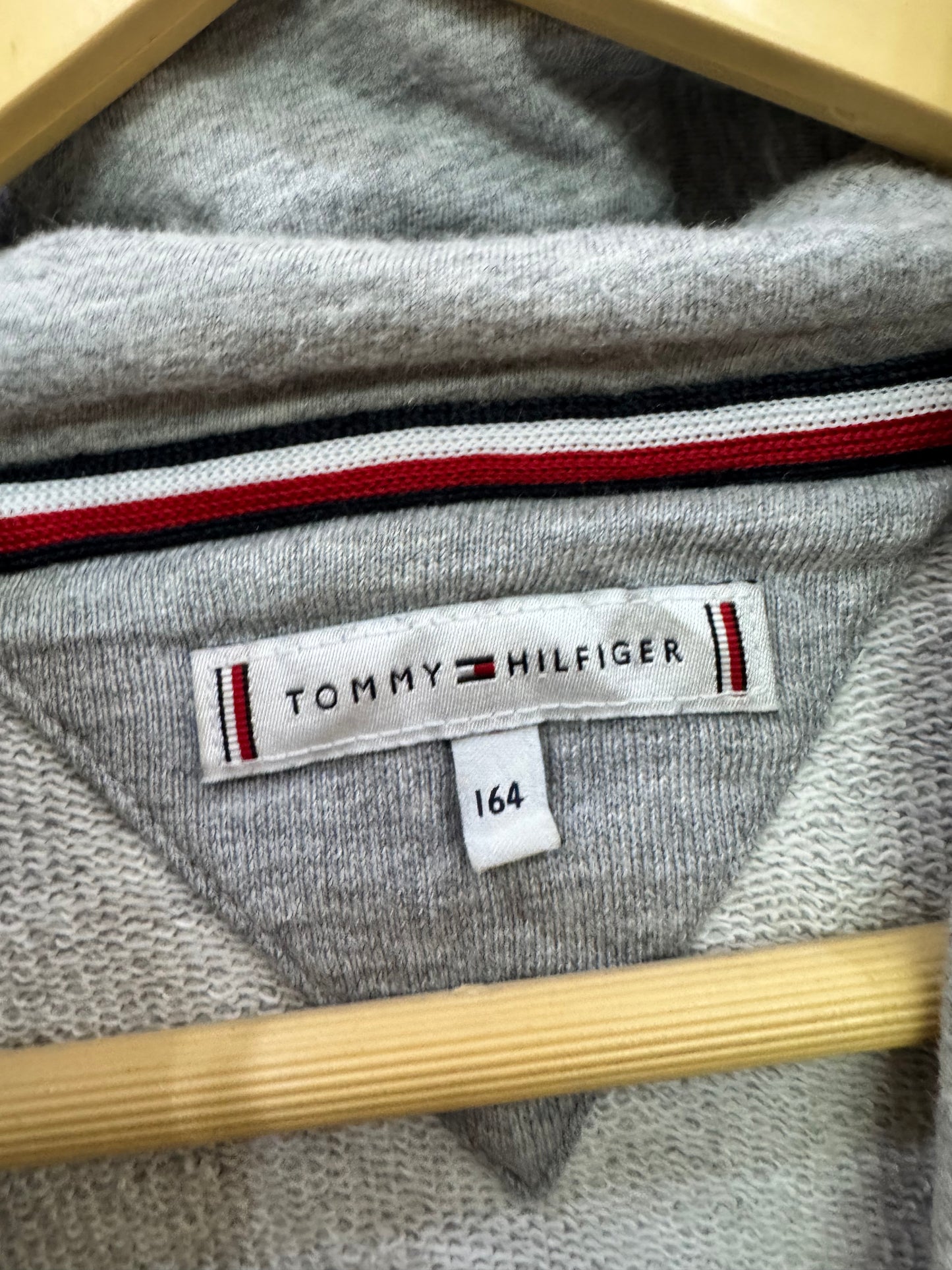 Grey 'Tommy Hilfiger' Hoodie