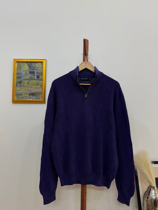 Ralph Lauren Purple Knitted Sweater