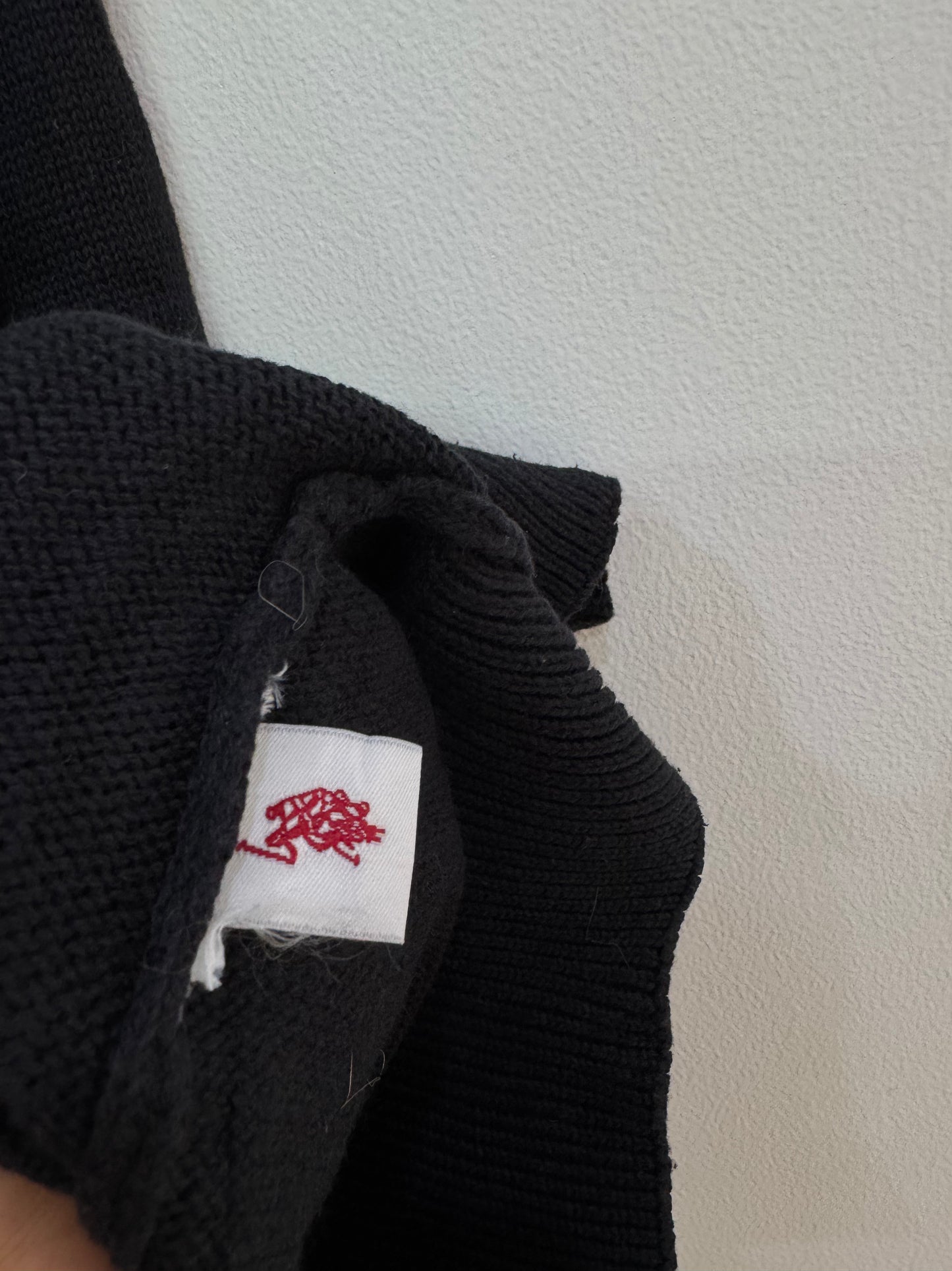 Black USPA Knitted Sweater