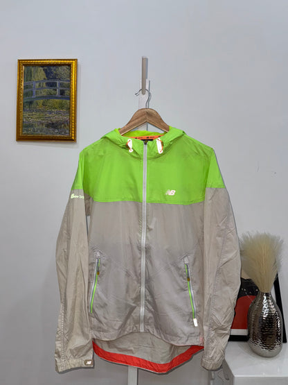 Green NEW BALANCE windbreaker