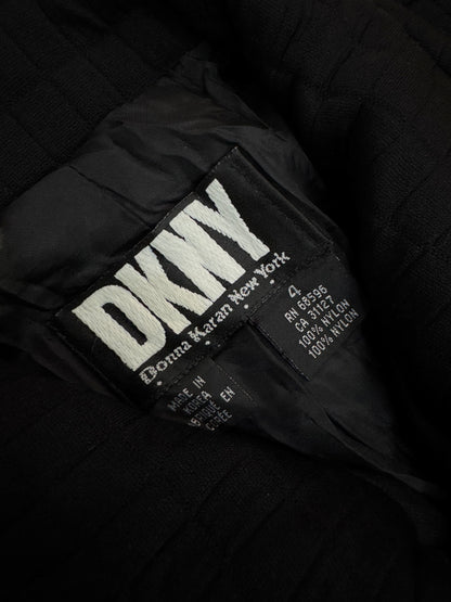 Vintage DKNY Quilted collared jacket