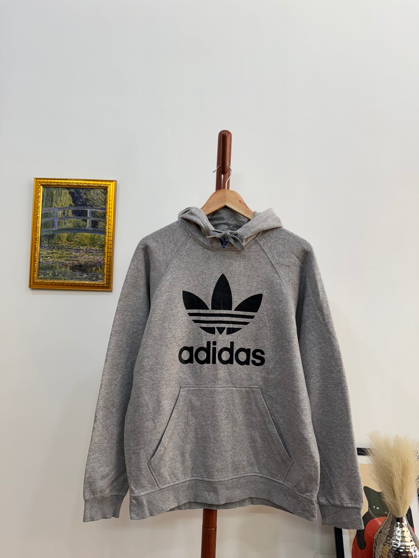 Grey Classic ADIDAS BIG Terfoil Hoodie