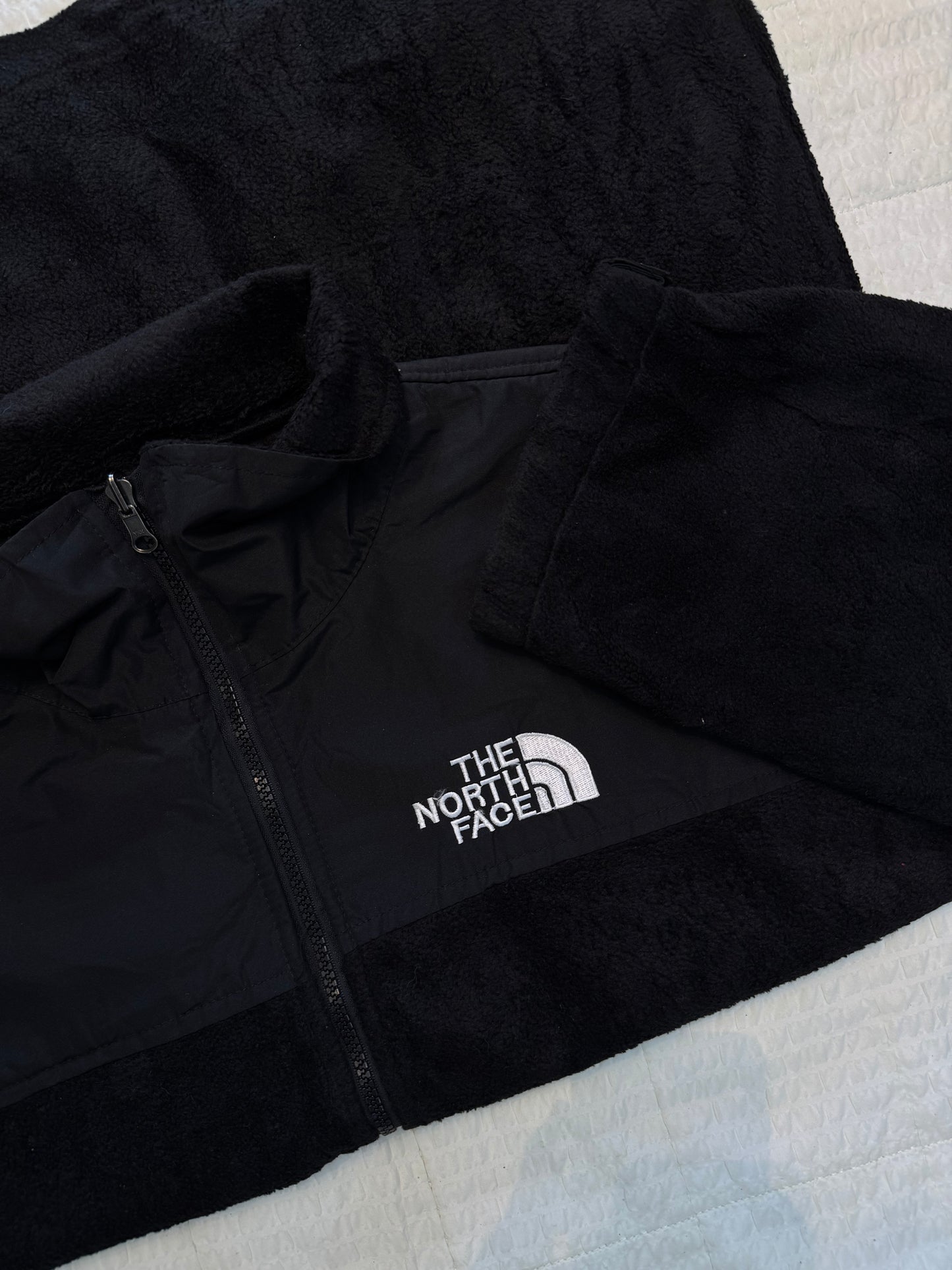 Black TheNorthFace Fleece Summit Series Jacket