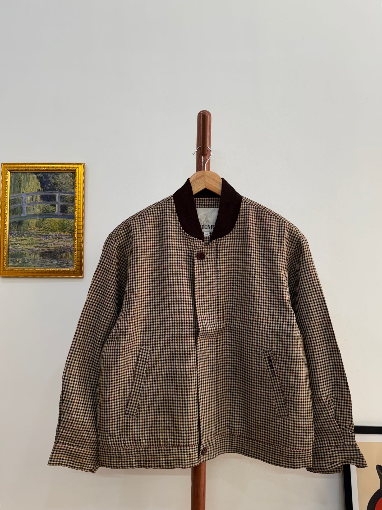 Vintage ‘London Fog’ Gingham Jacket