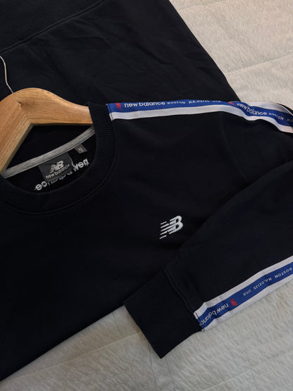 Black ‘New Balance’ Logo Crewneck