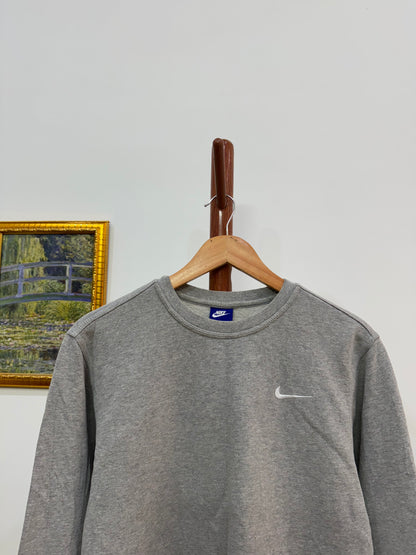 Classic Nike Grey Swoosh Crewneck