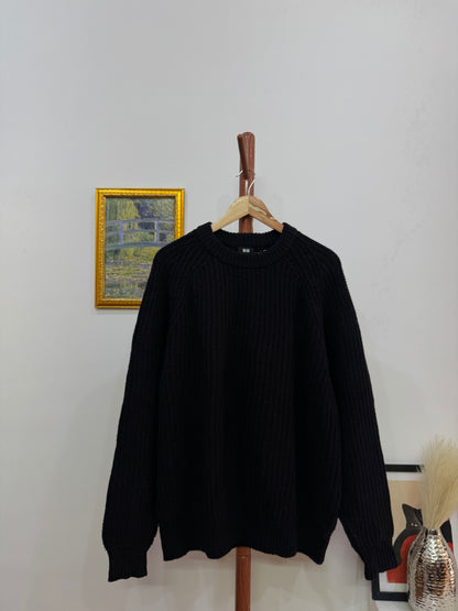 Uniqlo Thick Ribbed Knitted Sweater&nbsp;