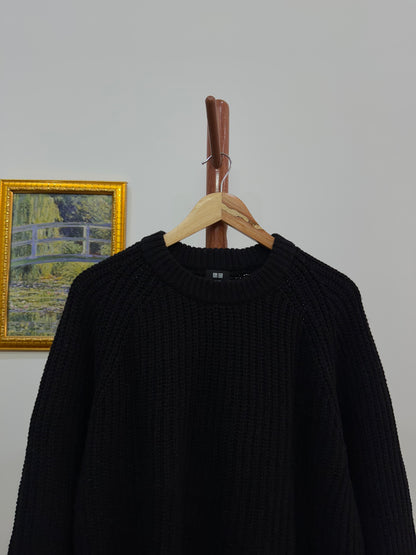 Uniqlo Thick Ribbed Knitted Sweater&nbsp;