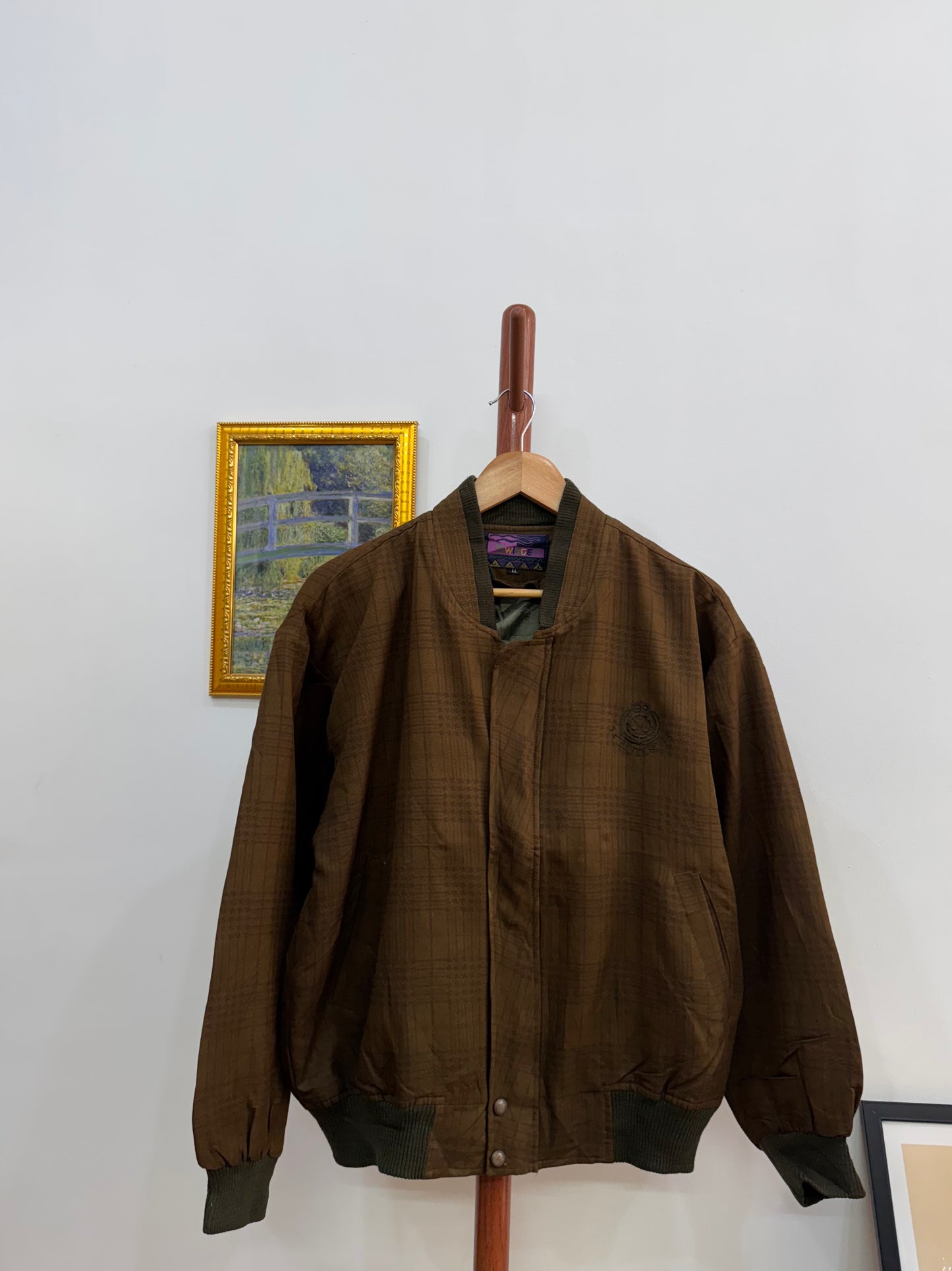 Vintage 80’s Brown Artsy Jacket